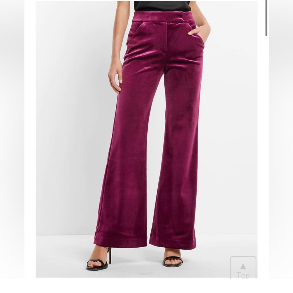 Express High Waisted Flared Edition Pant